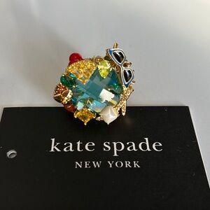 Kate Spade Multicolor Gemstone Ring
